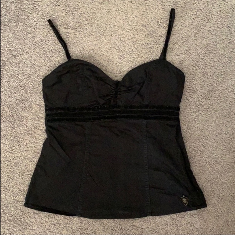 Elegant Black Women's Top